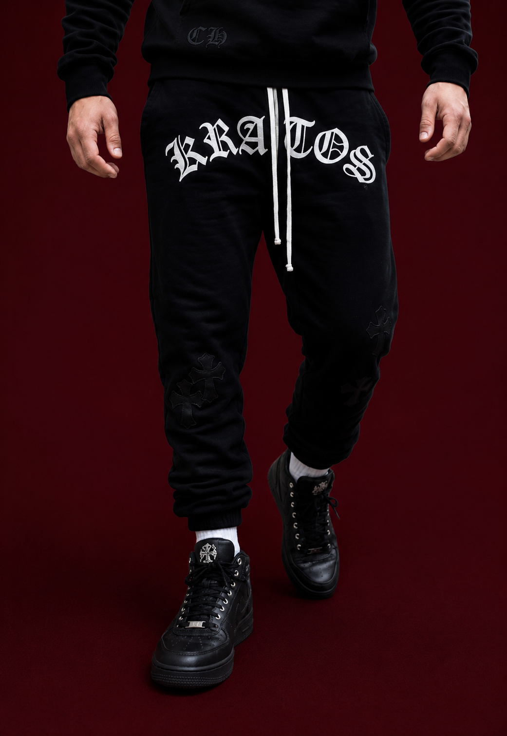 Kratos Black Joggers