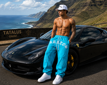 Kratos Blue Sweat Pants