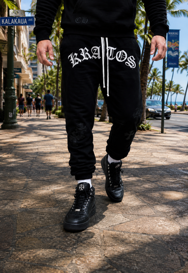 Kratos Maroon Joggers