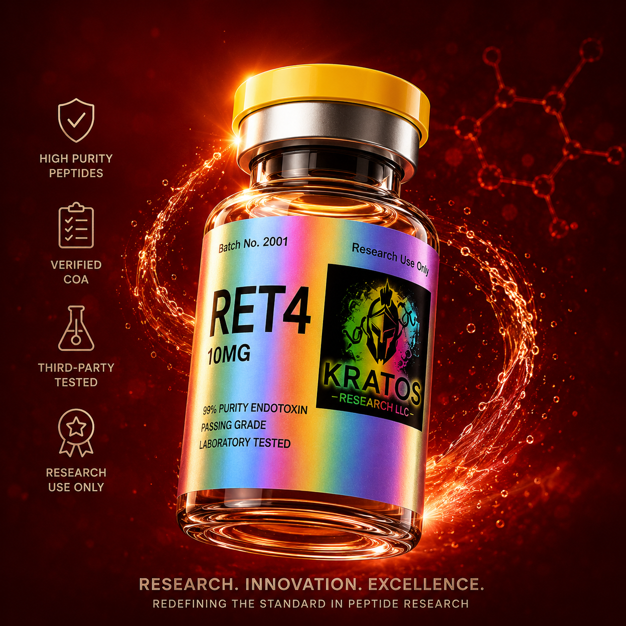 Ret4 10 MG Peptides