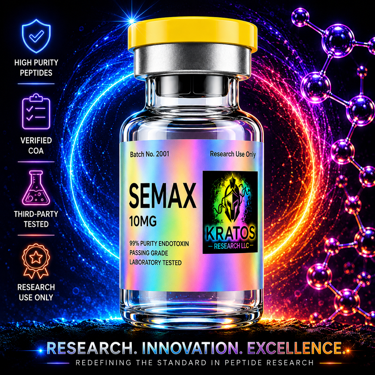 Semax 10MG Peptides