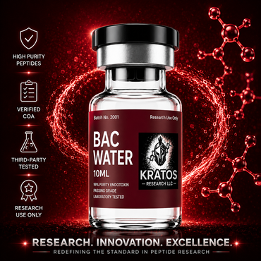 Bacteriostatic Water 10mL – Laboratory Grade (0.9% Benzyl Alcohol) Peptides