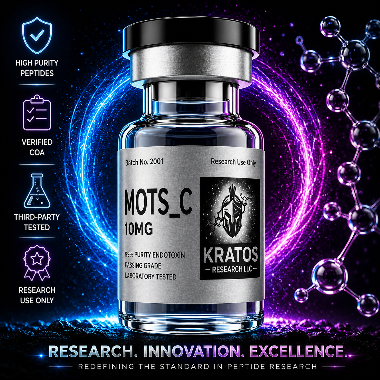 MOTS-C 10MG Peptide