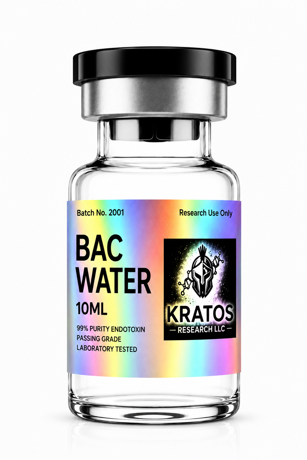 Bacteriostatic Water 10mL – Laboratory Grade (0.9% Benzyl Alcohol) Peptides